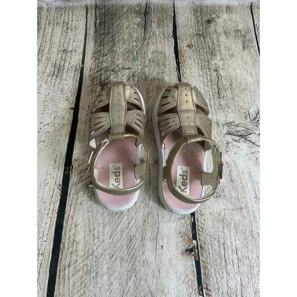 KEDS Girl’s Daphne Butterfly Sandals / Size: 6M